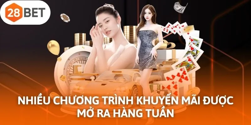 Nhiều chương trình khuyến mãi được mở ra hàng tuần